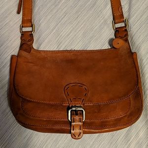Noonday leather exploration bag